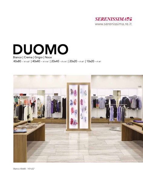 Serenissima - Catalogo DUOMO