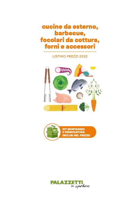 Palazzetti - Listino prezzi Garden 2022