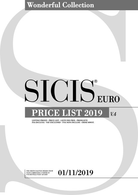 Sicis - Price list Wonderful Collection