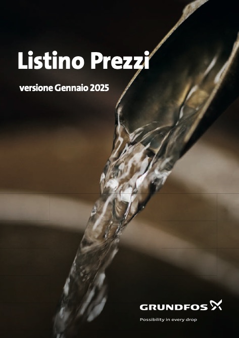 Grundfos - Listino prezzi Gennaio 2025