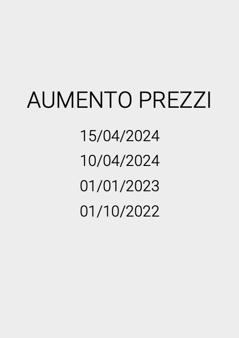 C.D.E. Centro Ducale Elettrodomestici da incasso - Price list Aumento prezzi