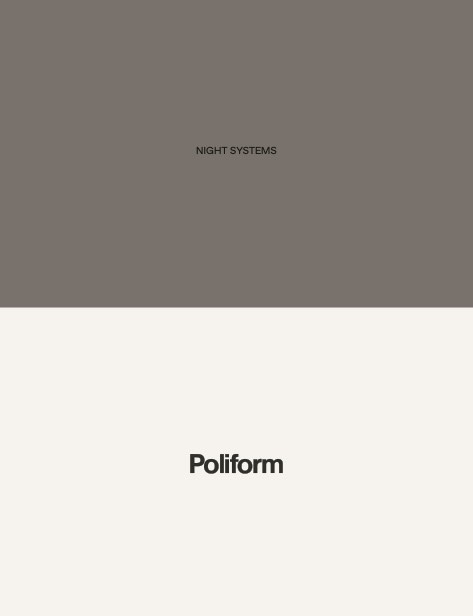 Poliform - Catalogue Night Systems