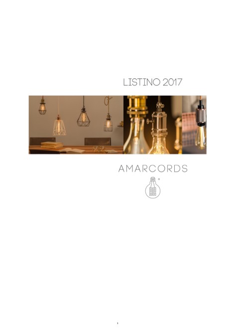 Amarcords - Price list 2017