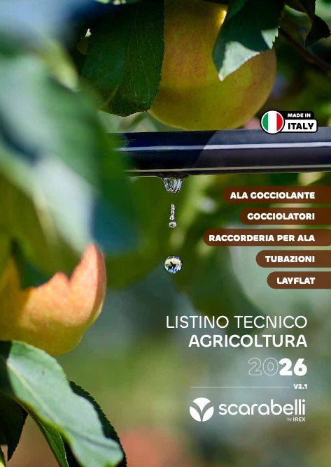 Scarabelli Irrigazione - 价目表 Agricoltura 2026
