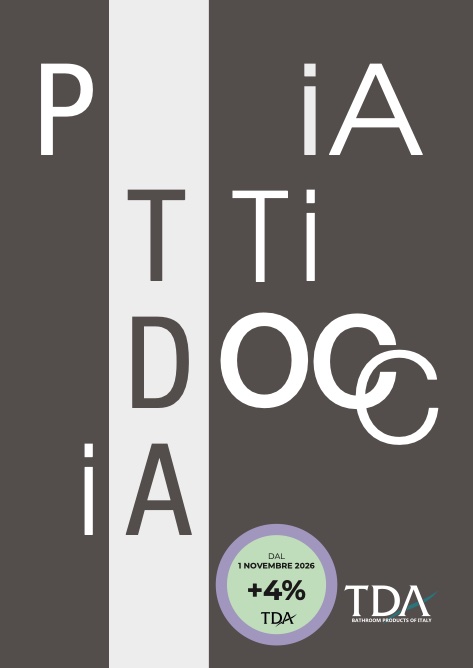 Tda - Listino prezzi Piatti Doccia