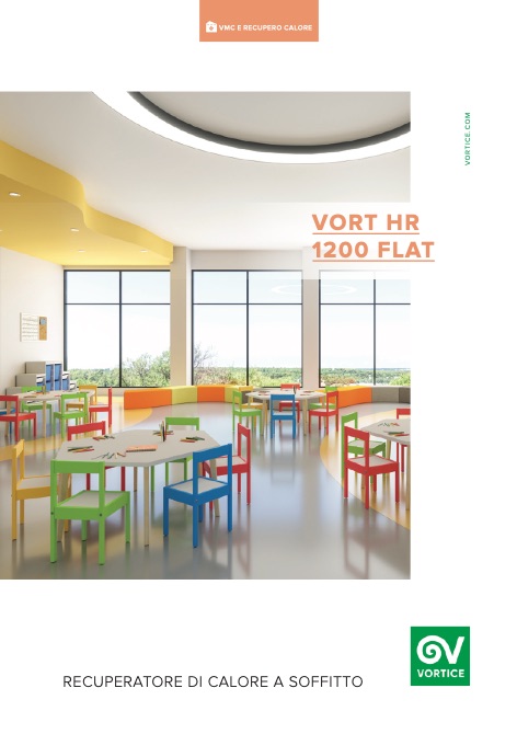 Vortice - Katalog VORT HR 1200 FLAT