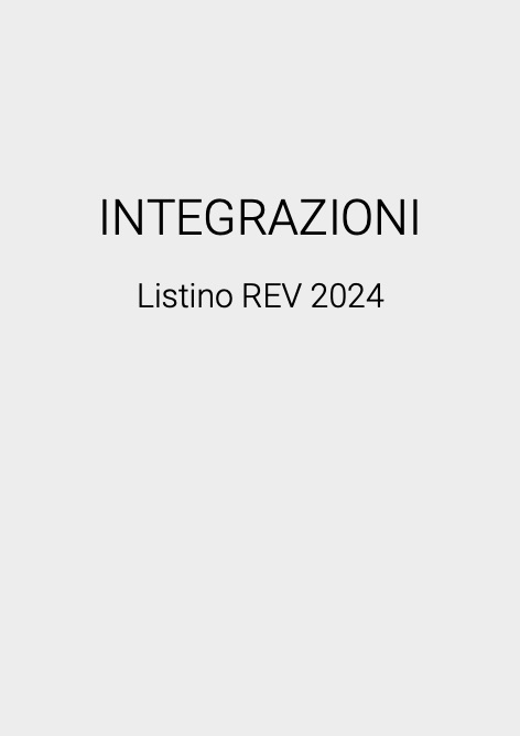 OMB - 价目表 INTEGRAZIONI