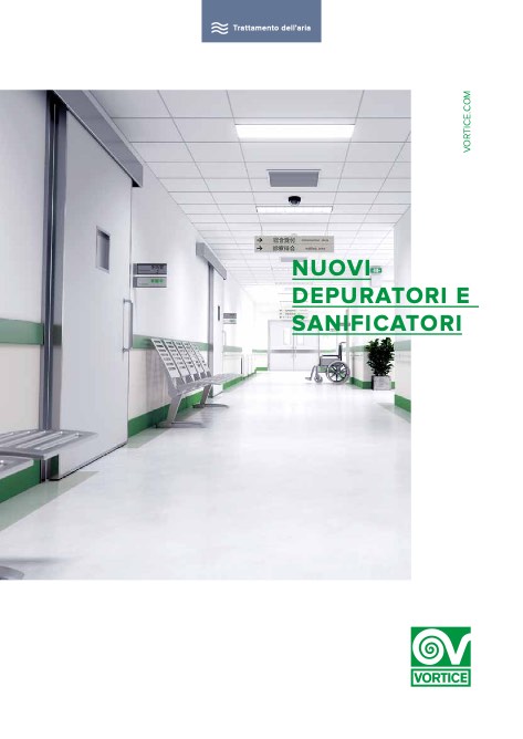 Vortice - Catalogue Nuovi Depuratori e Sanificatori