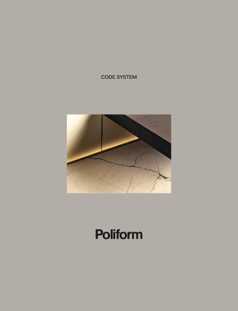 Poliform - Catalogue Code system