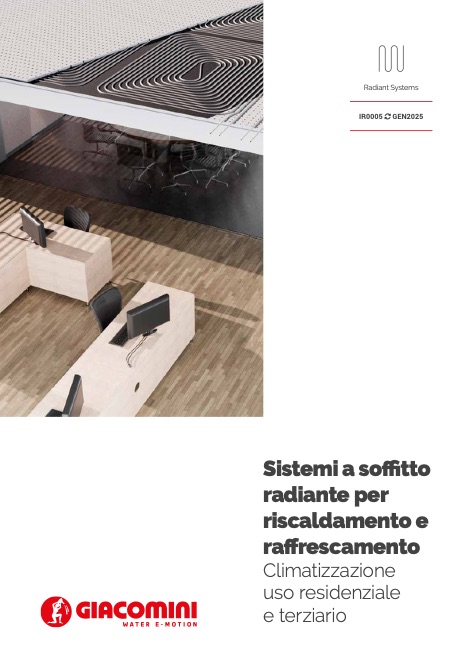 Giacomini - Catalogo SISTEMI SOFFITTO RADIANTE