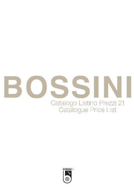 Bossini - Catalogue Generale 21
