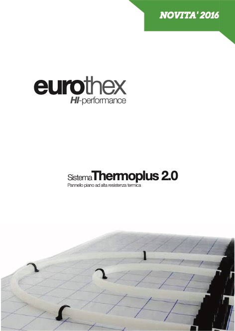 Eurothex - Catálogo Thermoplus 2.0