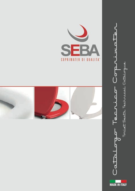 Seba - Catalogue Catalogo tecnico