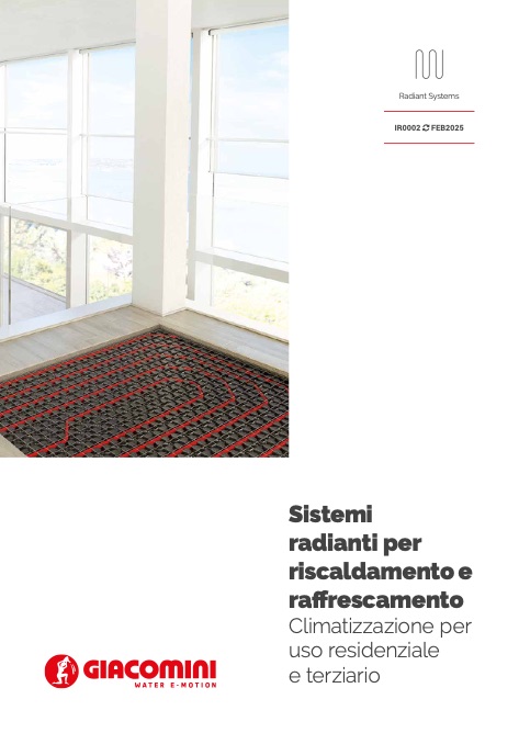 Giacomini - Catalogo SISTEMI RADIANTI