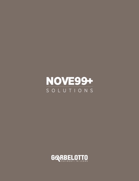 Garbelotto - Каталог Nove99+