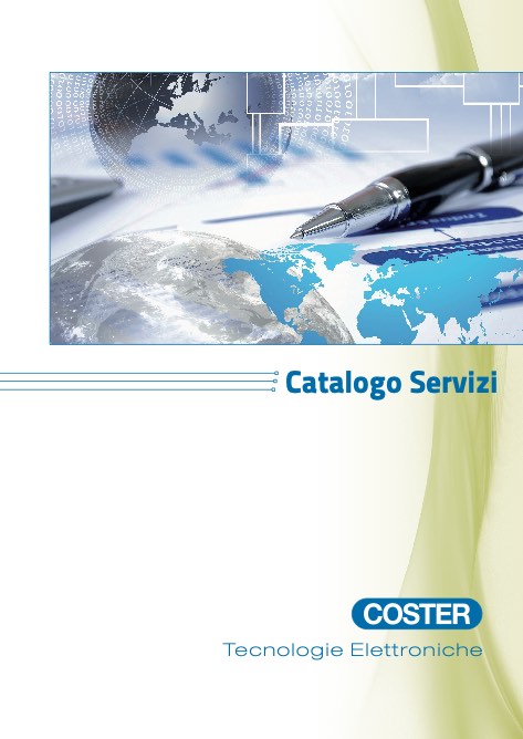 Coster - Каталог Servizi