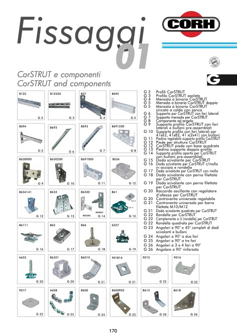 Corh - Catalogo G-CorSTRUT-e-componenti-Corh