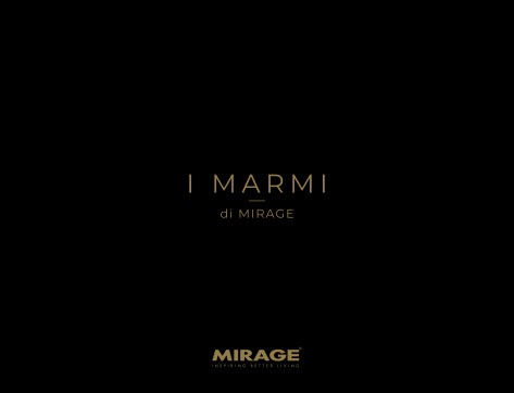 Mirage - Catalogo MARMI