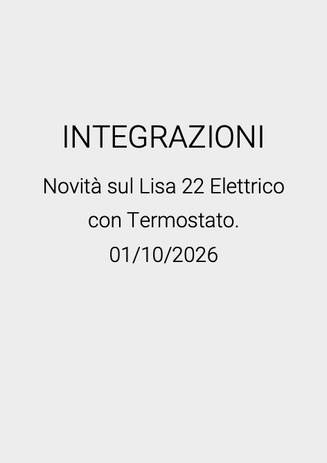 Cordivari - 价目表 INTEGRAZIONI