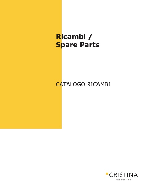 Cristina - Katalog RICAMBI