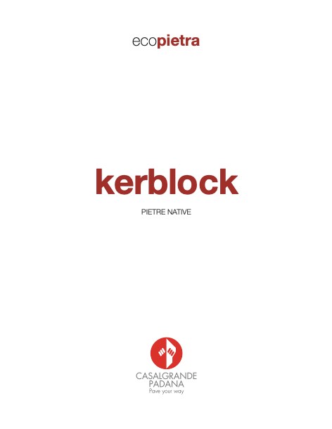 Casalgrande Padana - Katalog kerblock
