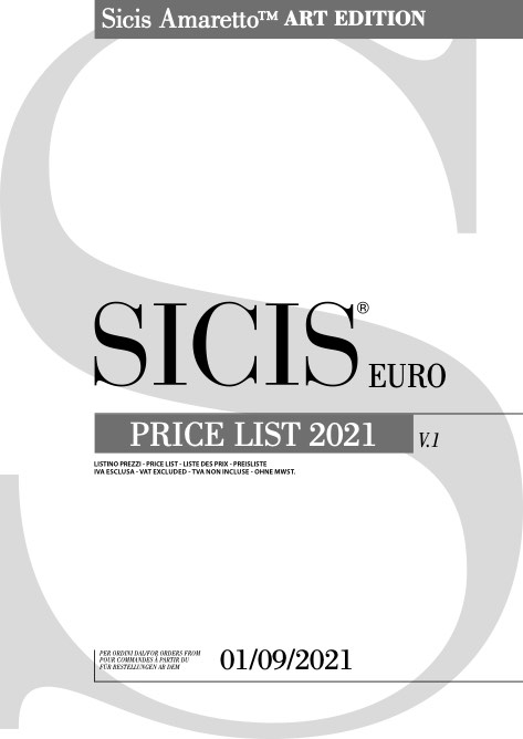 Sicis - Price list Amaretto Art Edition