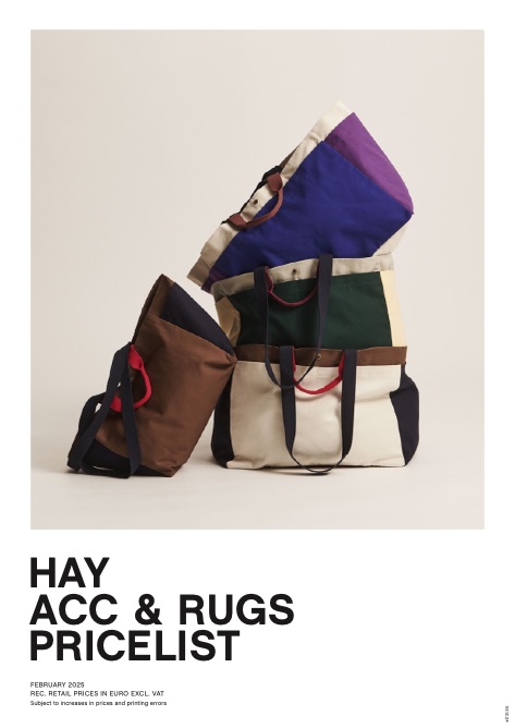 Hay - 价目表 Accessories & Rugs