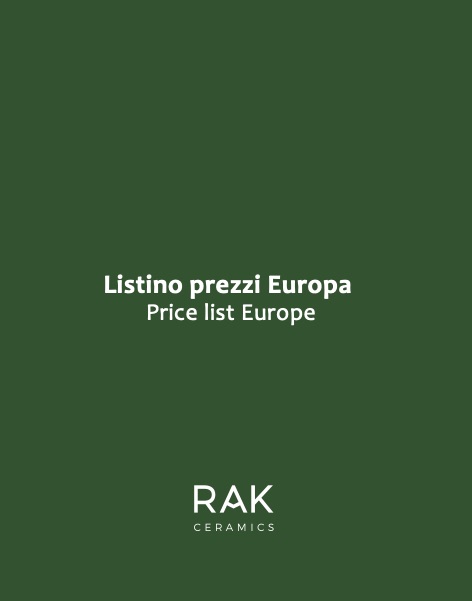 Rak Ceramics - Preisliste 2024