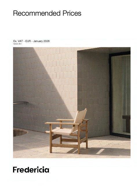 Fredericia - Listino prezzi 2026