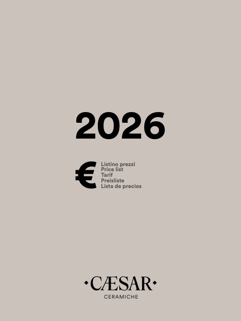 Ceramiche Caesar - Liste de prix 2026