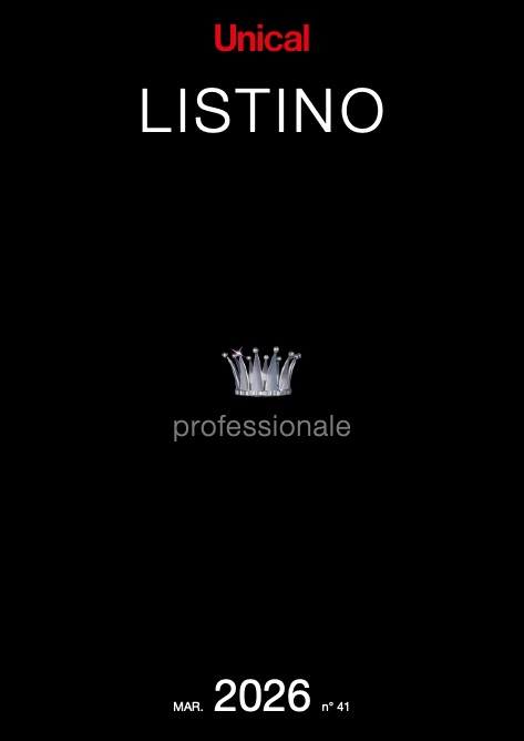 Unical - Price list PROFESSIONALE