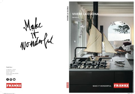 Franke - Catalogo VIVERE LA CUCINA