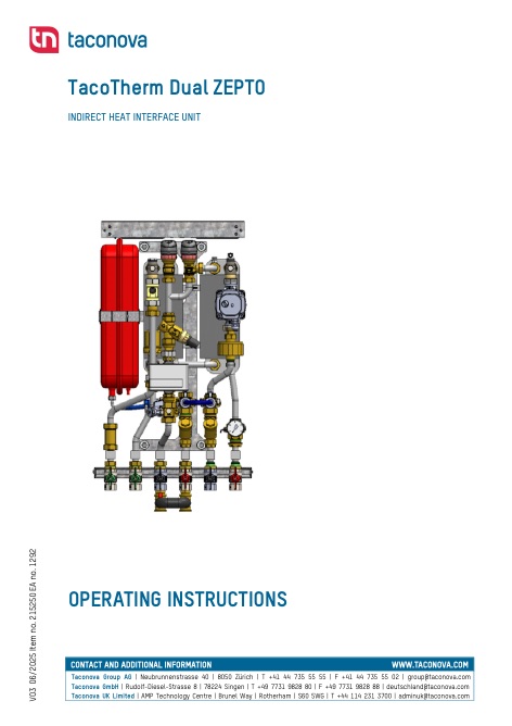 Taconova - Catalogo TacoTherm Dual Zepto