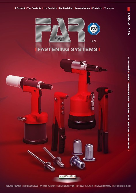 Far Rivettatrici - Lista de precios UTENSILI