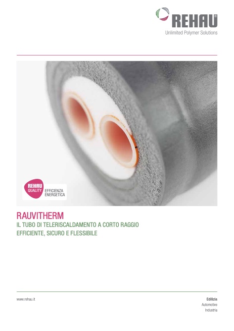 Rehau - Catalogue Teleriscaldamento RAUVITHERM