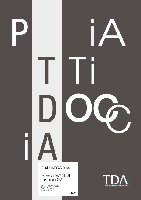 Tda - Catalogo PIATTI DOCCIA