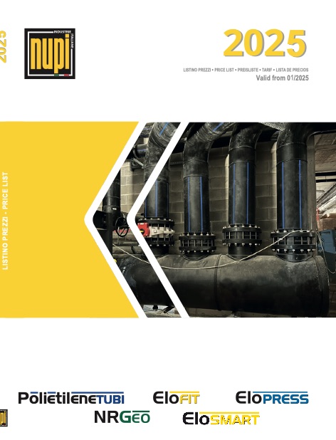 Nupi Industrie Italiane - Listino prezzi 2025