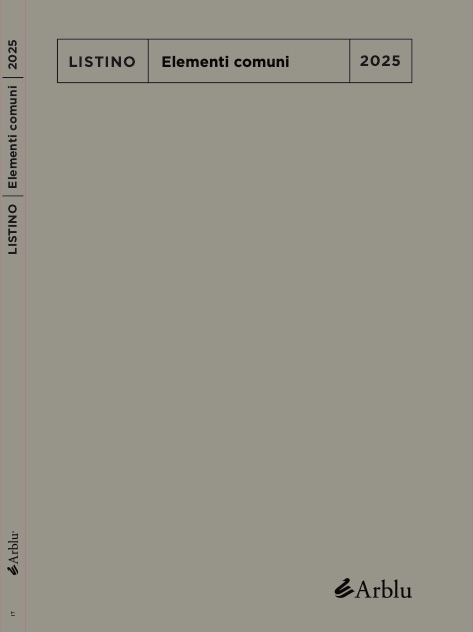 Arblu - Listino prezzi Elementi Comuni
