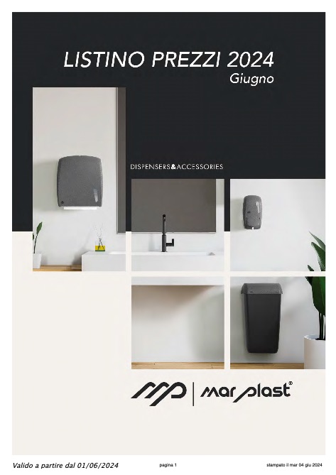 Mar Plast - Listino prezzi Giugno 2024