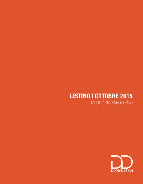 Doimodesign - Preisliste Ottobre 2015
