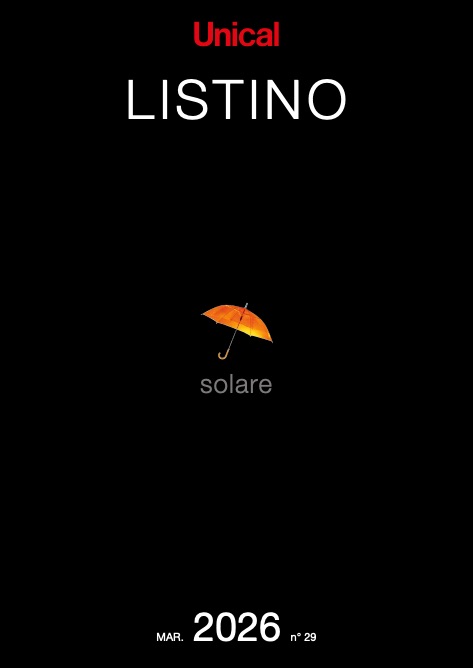 Unical - Price list SOLARE