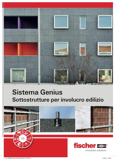 Fischer - Catalogue Sottostrutture per involucro edilizio