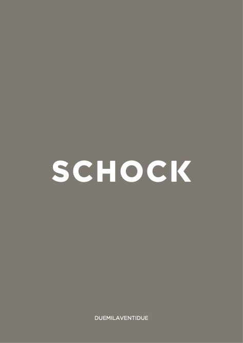 Schock - Price list Duemilaventidue