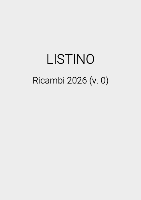 Mgf - Preisliste Ricambi 2026