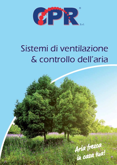 Cpr - Catálogo Sistemi di ventilazione & controllo dell’aria