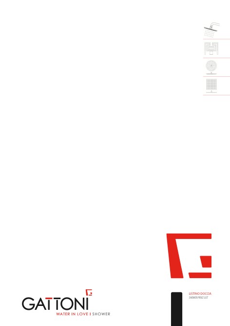 Gattoni - Preisliste Doccia