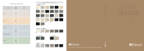 Edonè - Lista de precios Design Giunone