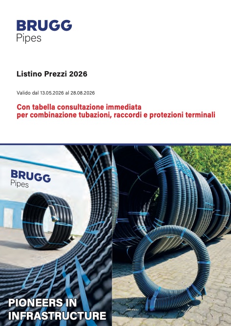 Brugg Pipes - Listino prezzi 2026