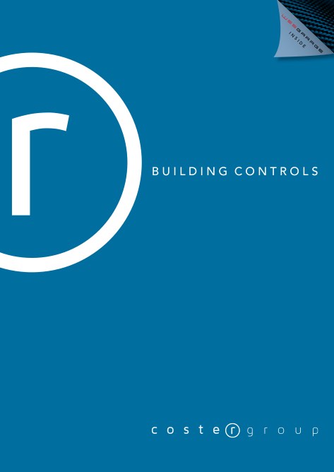 Coster - Каталог Building Controls