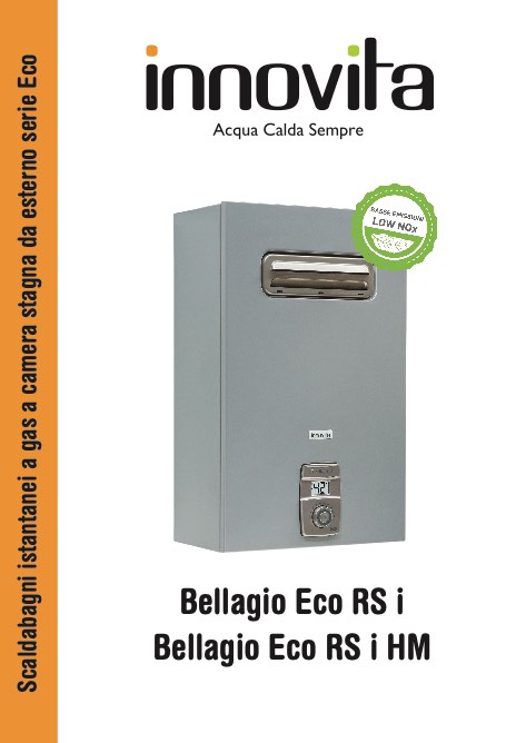 Innovita - Catalogo BELLAGIO ECO - HM ECO